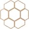 Ekena Millwork Florin Wood Fretwork Pierced Ceiling Medallion, Alder, 40"OD x 17 1/8"ID x 1/4"T CMWP40X40X0250FOAL - alternate 5